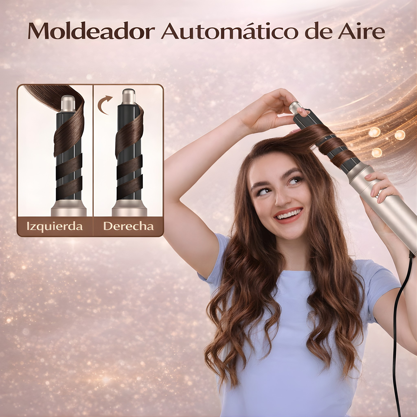 Cepillo De Aire Caliente Multifunción 6 en 1